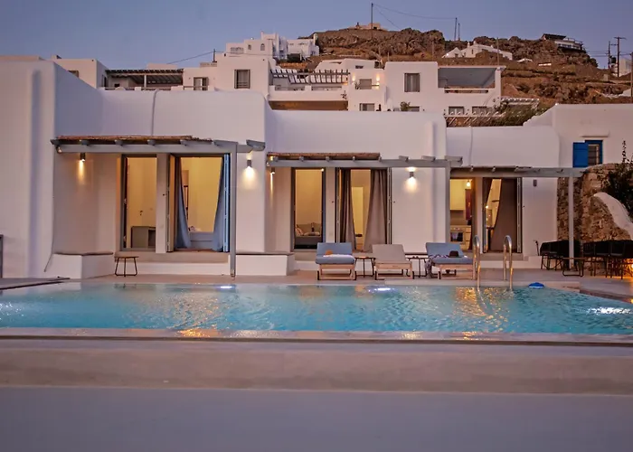 Aqua Breeze Seaview Pool Mykonos Apartamento