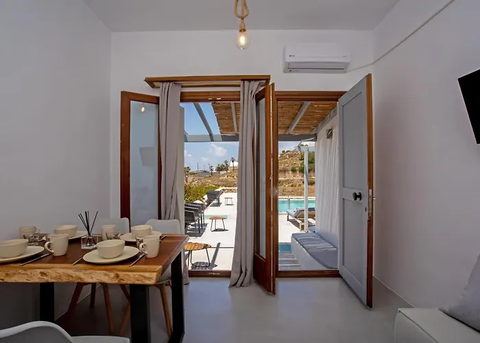 Aqua Breeze Seaview Pool Mykonos Apartamento